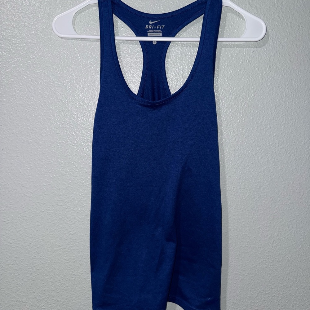 Nike Women's Racerback Blue Tank Top